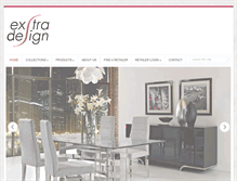 Tablet Screenshot of exstradesign.com